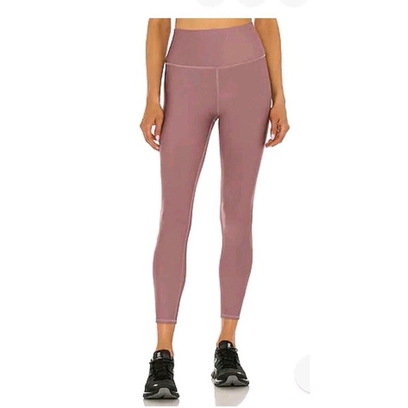 ALO Yoga Pants - Alo Yoga 7/8 Airlift High-Waist Leggings Womens Size Small Rosewood